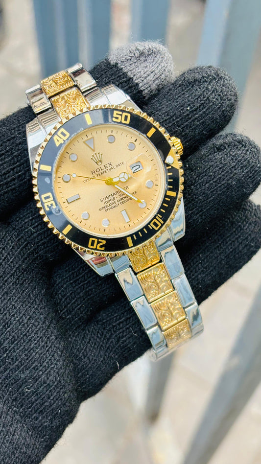 One of The Most Talked About New Watch Rolex In Gold Dial For Men's