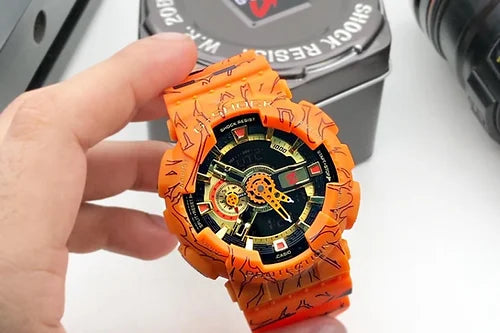 G-Shock Chronograph Black Dial for Men's Sport Analog-Digital Watch